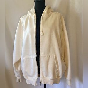 Brandy Melville Oversized Jacket Cream Color One Size